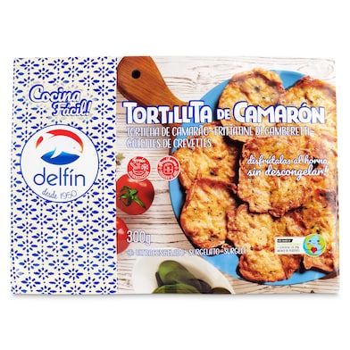 Tortillitas de camarón Delfin 300 g-0