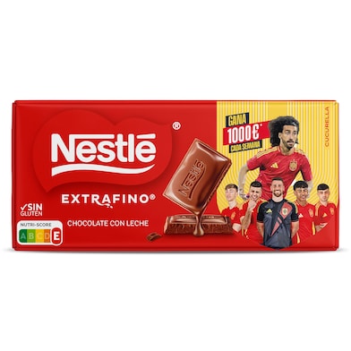 Chocolate con leche Nestlé Extrafino 125 g-0 Chocolate con leche Nestlé Extrafino 125 g-0