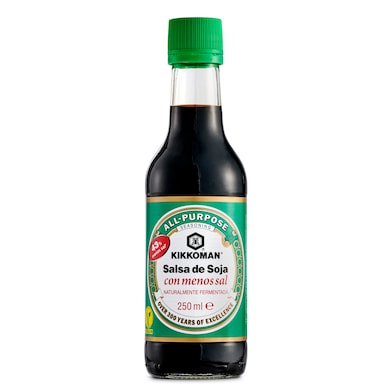 Salsa de soja baja en sal Kikkoman 250 ml-0