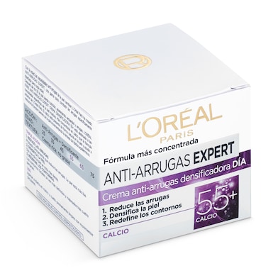 Crema antiarrugas expert 55+ L'Oréal 50 ml-0 Crema antiarrugas expert 55+ L'Oréal 50 ml-0