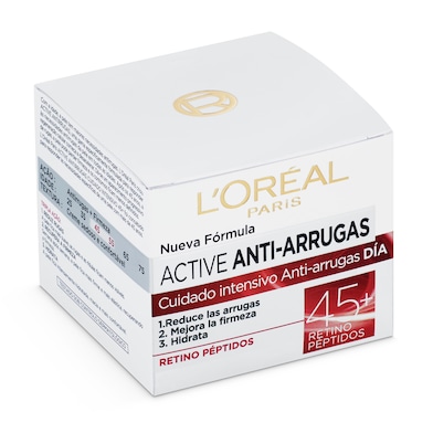 Crema antiarrugas expert 45+ L'Oréal 50 ml-0 Crema antiarrugas expert 45+ L'Oréal 50 ml-0