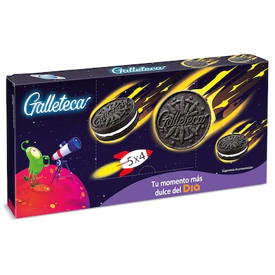 Galletas de cacao rellenas de crema Galleteca de Dia 220 g-0