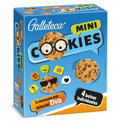 Mini galletas con pepitas de chocolate Galleteca de Dia 160 g-0 Mini galletas con pepitas de chocolate Galleteca de Dia 160 g-0