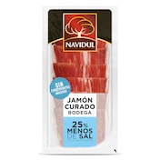 Jamón curado reducido en sal Navidul 45 g