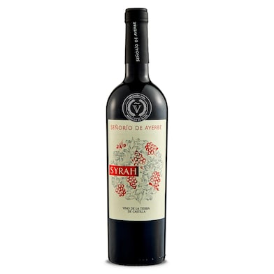 Vino tinto Syrah Señorío de Ayerbe 75 cl-0