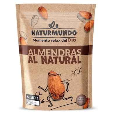 Almendras al natural con piel Dia Naturmundo 200 g-0