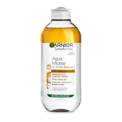 Agua micelar en aceite Garnier 400 ml-0 Agua micelar en aceite Garnier 400 ml-0