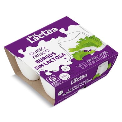 Queso fresco de Burgos sin lactosa Dia Láctea 4 x 62.5 g-0 Queso fresco de Burgos sin lactosa Dia Láctea 4 x 62.5 g-0
