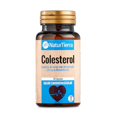 Comprimidos para el colesterol Natur Tierra 30 unidades-0