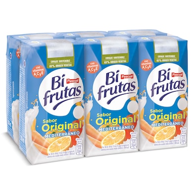 Bifrutas mediterráneo Pascual pack 6 x 200 ml-0 Bifrutas mediterráneo Pascual pack 6 x 200 ml-0
