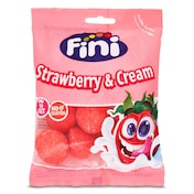 Golosinas de fresas con nata Fini 75 g