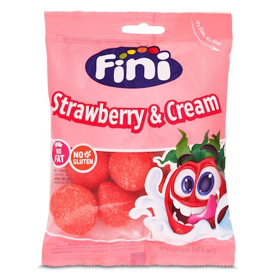 Golosinas de fresas con nata Fini 75 g-0