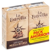 Café molido mezcla La Estrella 2 x 250 g