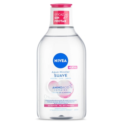 Agua micelar piel seca Nivea 400 ml-0