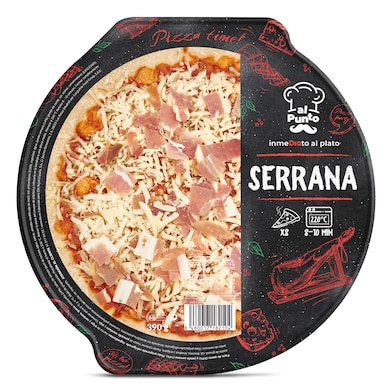 Pizza serrana Dia Al Punto 390 g-0 Pizza serrana Dia Al Punto 390 g-0