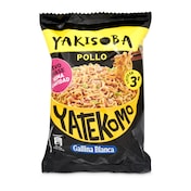 Noodles yakisoba sabor pollo Gallina Blanca Yatekomo 93 g