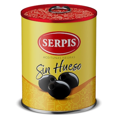 Aceitunas negras sin hueso Serpis 85 g-0