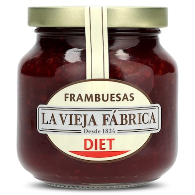 Mermelada de frambuesa diet La vieja fábrica 280 g-0