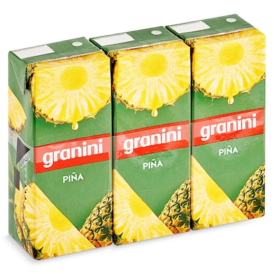 Néctar de piña Granini pack 3 x 220 ml-0 Néctar de piña Granini pack 3 x 220 ml-0