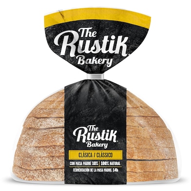 Pan de molde con masa madre The rustik bakery 400 g-0