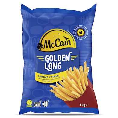 Patatas fritas largas McCain 1 Kg-0 Patatas fritas largas McCain 1 Kg-0