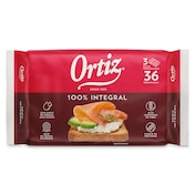 Pan tostado integral Ortiz 320 g