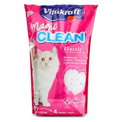 Arena para gatos con perlas absorbentes Vitakraft 1.85 Kg-0 Arena para gatos con perlas absorbentes Vitakraft 1.85 Kg-0