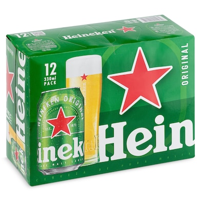 Cerveza Heineken pack 12 x 33 cl-0