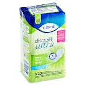 Compresas incontinencia mini discreet ultra Tena 20 unidades