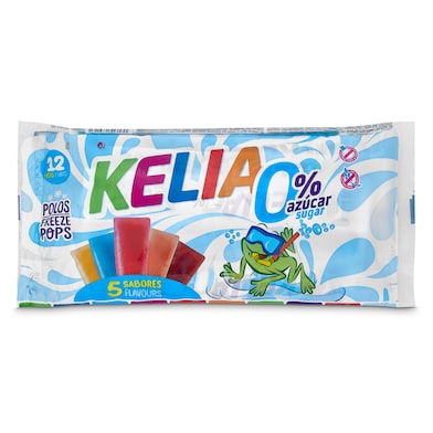 Mix polos para congelar sin azúcar Kelia 12 x 45 ml-0 Mix polos para congelar sin azúcar Kelia 12 x 45 ml-0