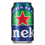 Cerveza 0,0% alcohol Heineken 33 cl