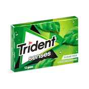 Chicles sabor hierbabuena sin azúcar Trident 23 g