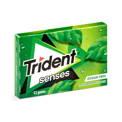 Chicles sabor hierbabuena sin azúcar Trident 23 g-0 Chicles sabor hierbabuena sin azúcar Trident 23 g-0