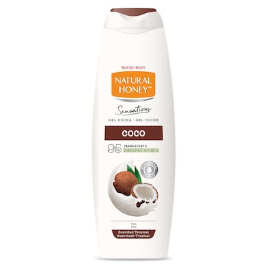 Gel de ducha coco Natural Honey 650 ml-0