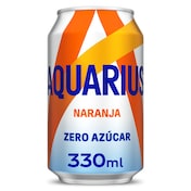 Aquarius de naranja zero 330 ml