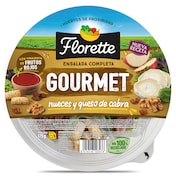 Ensalada gourmet con nueces y queso de cabra Florette 175 g