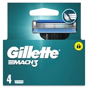 Recambio maquinilla de afeitar Gillete Mach 3 4 unidades