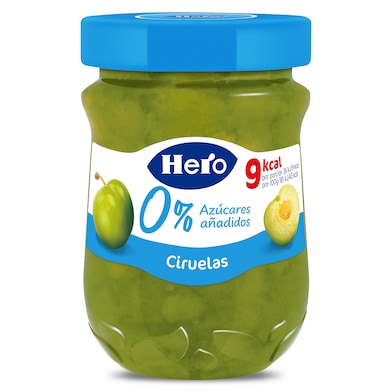 Mermelada de ciruela 0% azúcares añadidos Hero 280 g-0 Mermelada de ciruela 0% azúcares añadidos Hero 280 g-0