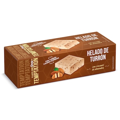 Helado corte turrón Dia Temptation 520 g-0