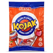 Piruletas rellenas con chicle Kojak Fiesta 105 g