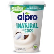 Postre natural de soja con coco Alpro 400 g