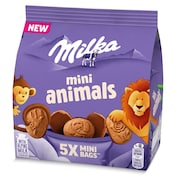 Galletas mini animals Milka 99,5 g