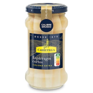 Espárragos blancos cortos Carretilla 110 g-0 Espárragos blancos cortos Carretilla 110 g-0