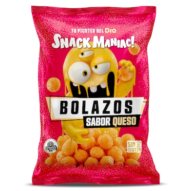 Bolazos sabor queso Dia Snack Maniac 100 g-0 Bolazos sabor queso Dia Snack Maniac 100 g-0