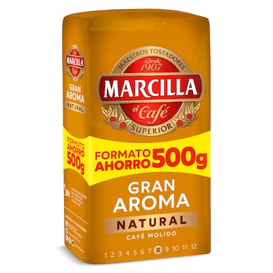 Café molido natural Marcilla 500 g-0