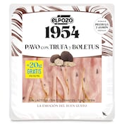 Jamón de pavo con trufa y boletus Elpozo 120 g