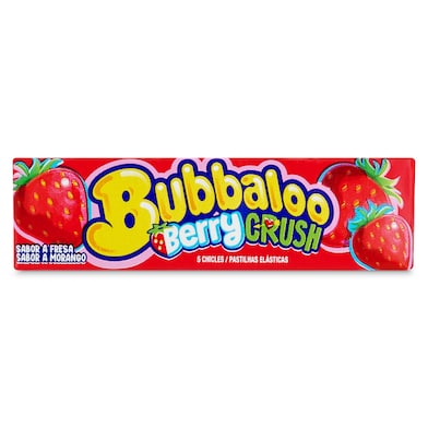 Chicles sabor fresa Bubbaloo 38 g-0