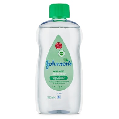 Aceite aloe vera Johnson's baby 500 ml-0 Aceite aloe vera Johnson's baby 500 ml-0