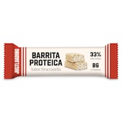 Barrita proteína sabor chocolate blanco con stracciatella Just loading 35 g