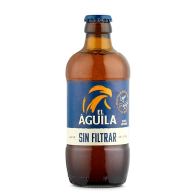 Cerveza sin filtrar El águila 33 cl-0 Cerveza sin filtrar El águila 33 cl-0